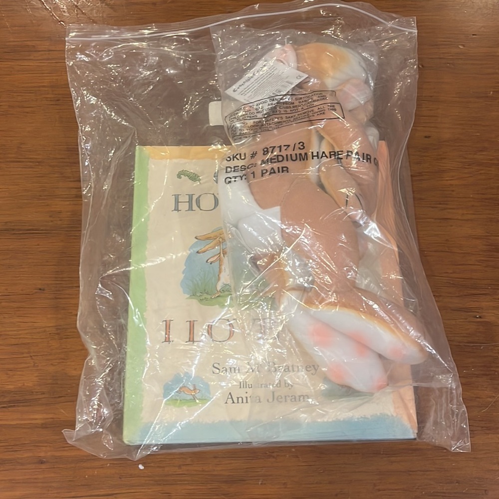 Guess How Much I Love You Mcbratney hardcover US 1st ed stuffed rabbit hare - Picture 15 of 16